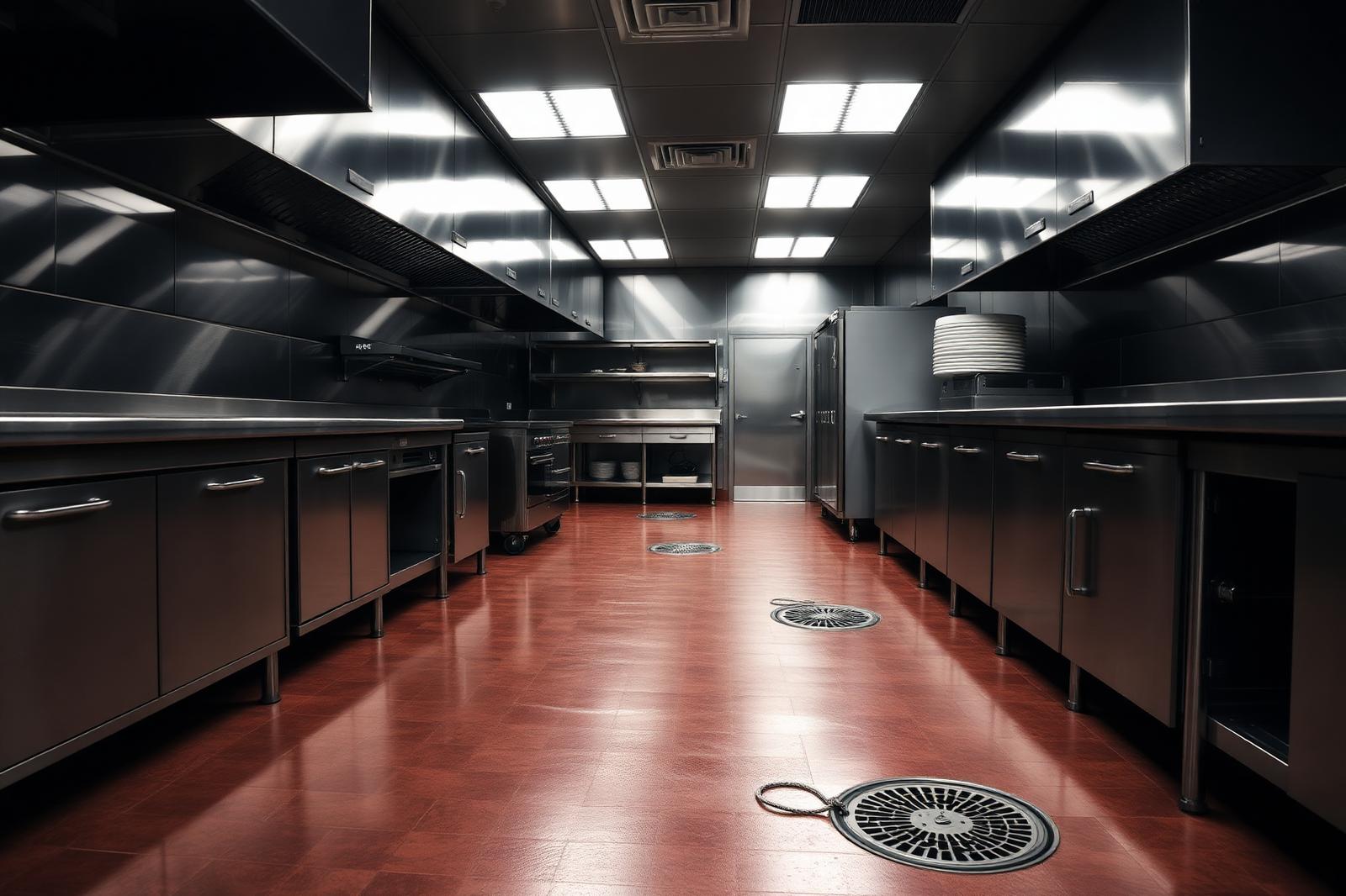 Commercial kitchen grease trap being treated with biological FOG bacteria