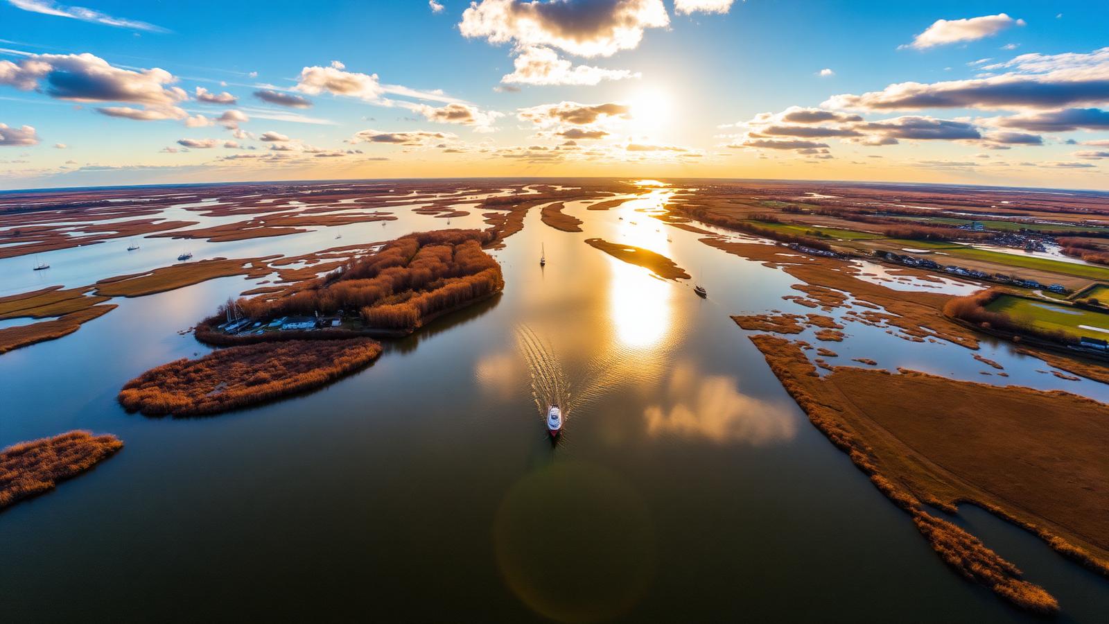 Norfolk Broads waterway